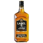 Blended Scotch Whisky - LABEL 5 - Carrefour Market à Albi Blended Scotch Whisky - LABEL 5 en promo chez Carrefour Market Albi à 13,55 €