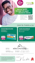 mea - meine apotheke Prospekt für Radolfzell mit 4 Seiten mea - meine apotheke Prospekt für Radolfzell: "Unsere Juni-Angebote", 4 Seiten, 01.06.2026 - 30.06.2026