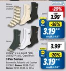 3 Paar Socken Angebote von esmara® x U.S. Grand Polo/ LIVERGY® x U.S. Grand Polo bei Lidl Dessau-Roßlau für 3,99 €