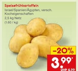 Aktuelles Speisefrühkartoffeln Angebot bei Netto Marken-Discount in Wuppertal ab 3,99 €