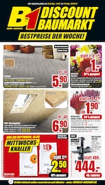 Aktueller B1 Discount Baumarkt Baumarkt Prospekt in Plaidt und Umgebung, "BESTPREISE DER WOCHE!" mit 8 Seiten, 14.09.2024 - 20.09.2024