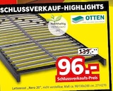 Lattenrost Nero 20 von Otten im aktuellen Segmüller Prospekt für 96,00 €