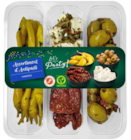 Assortiment d'antipasti en promo chez Lidl Cherbourg-Octeville à 4,49 €