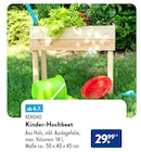 Hochbeet im ALDI SÜD Prospekt Kinder-Hochbeet von KENSHO im aktuellen ALDI SÜD Prospekt für 29,99 €