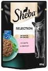 Katzenahrung von Sheba im aktuellen REWE Prospekt für 0,55 €