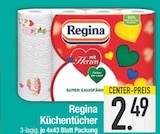 Küchentücher im EDEKA Prospekt Küchentücher von Regina im aktuellen EDEKA Prospekt für 2,49 €