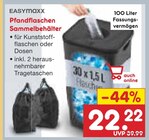 Fa im Netto Marken-Discount Prospekt Pfandflaschen Sammelbehälter von EASYmaxx im aktuellen Netto Marken-Discount Prospekt für 22,22 €