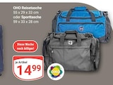 Reisetasche Angebote von OHO bei GLOBUS Rostock für 14,99 €