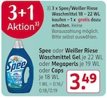 Waschmittel Gel oder Megaperls oder Caps bei Rossmann im Ansbach Prospekt für 3,49 €
