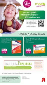 Aktueller mea - meine apotheke Prospekt "Unsere Dezember-Angebote" Seite 1 von 4 Seiten
