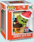 POP ! Deluxe Grinch noël cheminée à Intermarché dans Quissac