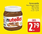 Nutella bei EDEKA im Bad Gottleuba Prospekt für 2,79 €