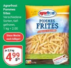 Pommes frites im Angebot bei GLOBUS in Wiesbaden Pommes frites Angebote von Agrarfrost bei GLOBUS Wiesbaden für 4,99 €