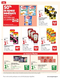 Prix et réduction Ketchup dans le prospectus Auchan Hypermarché en cours Offre Ketchup dans le catalogue Auchan Hypermarché du moment à la page 16