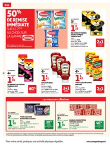 Promotion Petit-déjeuner dans le prospectus Auchan Hypermarché, valable du 27/05/2026 au 07/06/2026 Promo Petit-déjeuner dans le catalogue Auchan Hypermarché du moment à la page 16