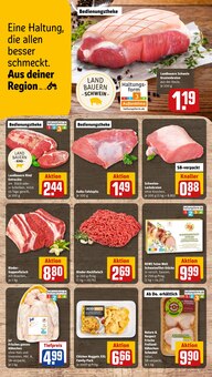 Hackfleisch im REWE Prospekt "Dein Markt" mit 24 Seiten (Freiburg (Breisgau))