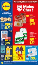 Prospectus Lidl à Saint-Quentin, "Moins Cher !", 78 pages, 27/03/2025 - 02/04/2025