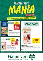 Catalogue Jardineries & Animaleries Gamm vert en cours à Châtenay-Malabry et alentours, Gamm vert MANIA, 8 pages, 18/03/2026 - 29/03/2026
