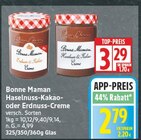 Haselnuss-Kakao-Creme von Bonne Maman für 2,79 € bei EDEKA im Angebot Haselnuss-Kakao-Creme von Bonne Maman im aktuellen EDEKA Prospekt