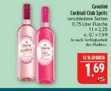 Cocktail Club Spritz Wild Berry im Angebot bei Marktkauf in Coburg Cocktail Club Spritz Wild Berry Angebote von Cavatini bei Marktkauf Coburg für 1,69 €