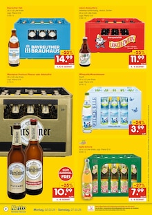 Warsteiner im Netto Marken-Discount Prospekt "DER ORT, AN DEM DU IMMER AUSGEZEICHNETE PREISE FINDEST." mit 6 Seiten (Weiden (Oberpfalz))