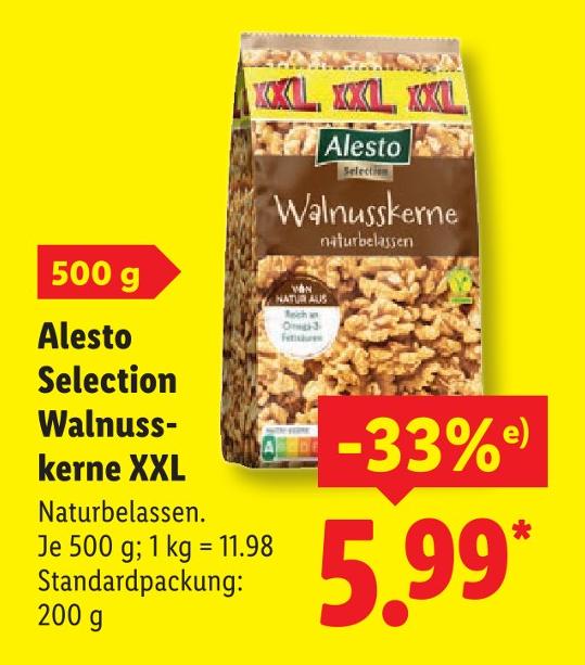 Selection Walnusskerne XXL