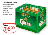 Natur Radler im Angebot bei GLOBUS in Neunkirchen Natur Radler Angebote von Gösser bei GLOBUS Neunkirchen für 16,99 €