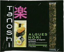 Feuilles d’algues grillées Nori - Géant Casino à Dijon Feuilles d’algues grillées Nori en promo chez Géant Casino Dijon à 1,57 €