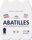Eau minérale naturelle - ABATILLES en promo chez Intermarché Super Toulouse à 1,96 €
