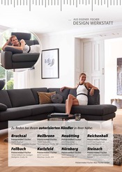 Bier im Polstermöbel Fischer Prospekt in Kernen Aktueller Polstermöbel Fischer Prospekt mit Bier, "AUS EIGENER DESIGN WERKSTATT", Seite 22