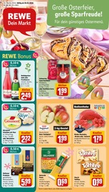 REWE Discounter Prospekt der aktuellen Woche mit 22 Seiten, gültig von 30.03.2026 bis 04.04.2026, in Königswinter und Umgebung Aktueller REWE Discounter Prospekt in Königswinter und Umgebung, "Dein Markt" mit 22 Seiten, 30.03.2026 - 04.04.2026
