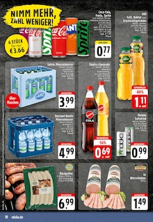 Coca Cola im aktuellen EDEKA Prospekt (Ibbenbüren) Coca Cola im EDEKA Prospekt "Aktuelle Angebote" mit 24 Seiten (Ibbenbüren)
