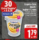 Zero Quark-Joghurt-Creme Angebote von Exquisa bei EDEKA Osnabrück für 1,79 €