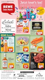 REWE Supermarkt Prospekt der aktuellen Woche mit 34 Seiten, gültig von 03.11.2025 bis 08.11.2025, in Kalkar und Umgebung Aktueller REWE Supermarkt Prospekt in Kalkar und Umgebung, "Dein Markt" mit 34 Seiten, 03.11.2025 - 08.11.2025