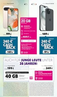 iPhone im cosmophone Prospekt "Die neue Samsung Galaxy S25 Serie jetzt bei uns: Drücken, sprechen, fertig." mit 8 Seiten (Hannover)