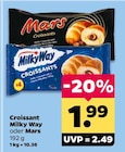 Croissant Milky Way oder Mars für 1,99 € bei Netto mit dem Scottie im Angebot Croissant Milky Way oder Mars im aktuellen Netto mit dem Scottie Prospekt