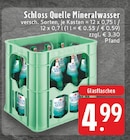 Mineralwasser im Angebot bei E center in Wuppertal Mineralwasser Angebote von Schloss Quelle bei E center Wuppertal für 4,99 €