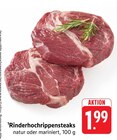 Aktuelles Rinderhochrippensteaks natur Angebot bei E center in Reutlingen ab 1,99 €