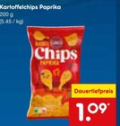 Aktuelles Kartoffelchips Paprika Angebot bei Netto Marken-Discount in Solingen (Klingenstadt) ab 1,09 €