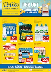 Aktueller Netto Marken-Discount Prospekt mit Wasser, "DER ORT, AN DEM DU IMMER AUSGEZEICHNETE PREISE FINDEST.", Seite 1
