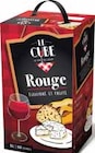 Vin Rouge "Le Cube" - La Confrerie en promo chez Intermarché Saint-Malo à 9,85 €