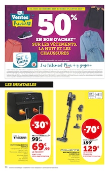 Promo Rowenta dans le catalogue Hyper U du moment à la page 30