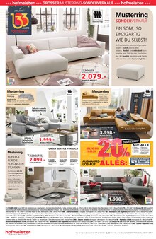 Ecksofa im aktuellen hofmeister Prospekt (Stuttgart) Ecksofa im hofmeister Prospekt "DIE ERLEBNIS-WOHNZENTREN" mit 12 Seiten (Stuttgart)