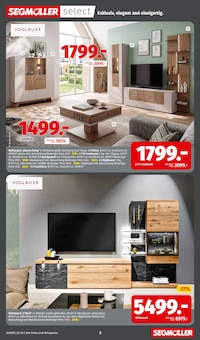 Fernseher im Segmüller Prospekt "Natürlich Wohnen" mit 24 Seiten (Bad Homburg (Höhe))