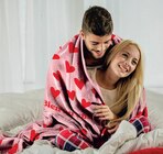 Plaid “Saint-Valentin” en promo chez Bazarland Perpignan à 5,99 €