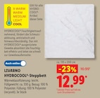 Aktuelles HYDROCOOL-Steppbett Angebot bei Lidl in Dresden ab 12,99 €