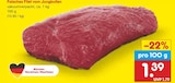 Falsches Filet vom Jungbullen im Angebot bei Netto Marken-Discount in Gelsenkirchen Falsches Filet vom Jungbullen Angebote bei Netto Marken-Discount Gelsenkirchen für 1,39 €