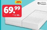 Komfortschaummatratze „Mateo”  im aktuellen Segmüller Prospekt für 69,99 €