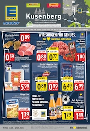 Supermarkt Prospekt von EDEKA Weeze EDEKA Prospekt: "Aktuelle Angebote", 28 Seiten, 22.06.2026 - 27.06.2026