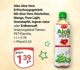 Aloe Vera Erfrischungsgetränk Mango im Angebot bei GLOBUS in Koblenz Aloe Vera Erfrischungsgetränk Mango Angebote von Aleo bei GLOBUS Koblenz für 1,39 €